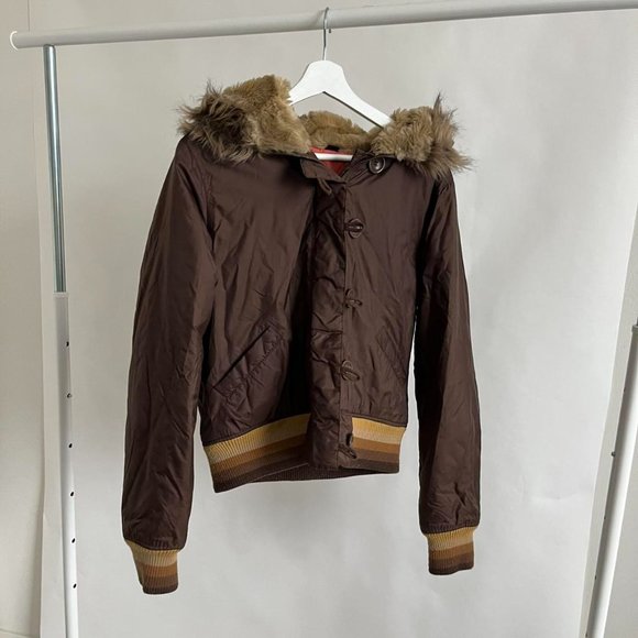 Fur Trim Jacket - Picture 2 of 4